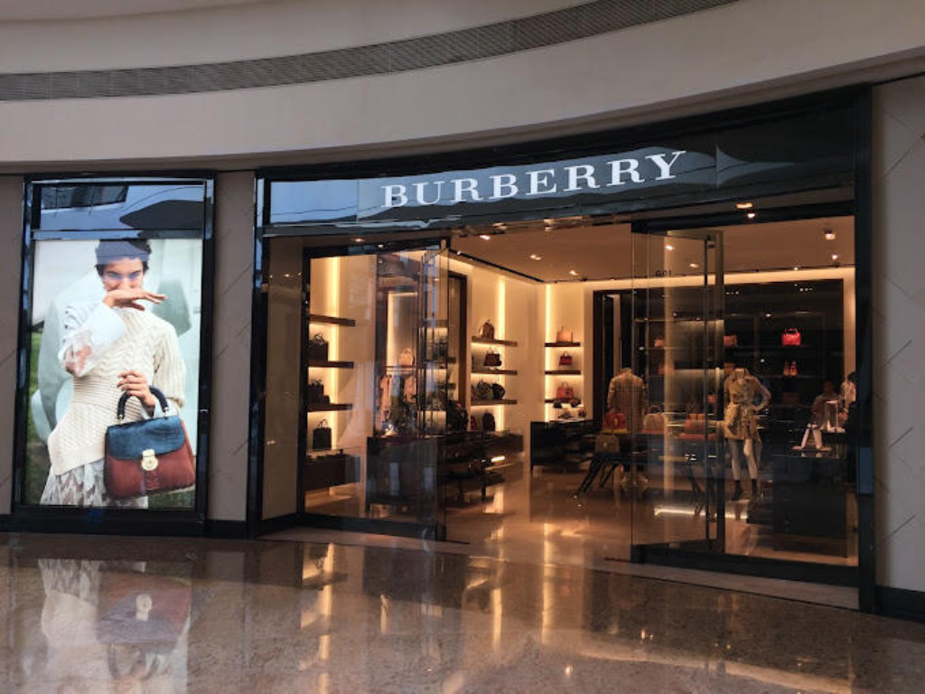 Burberry Fashion Store Interior Design