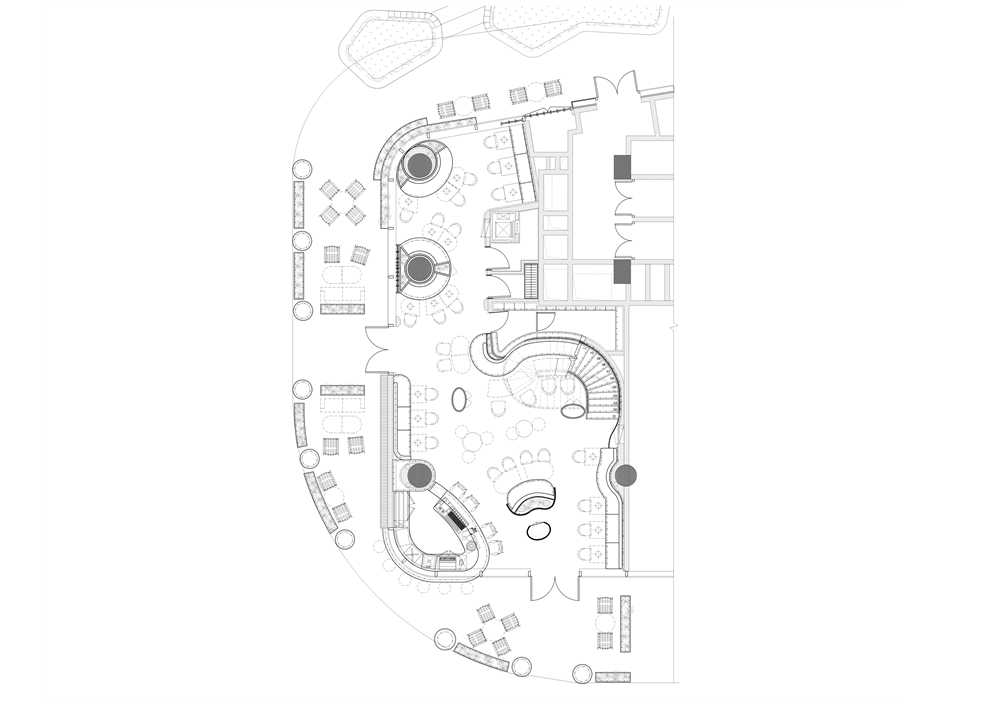 restaurant floor plan