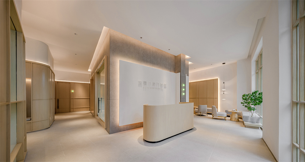 Dental Clinic Reception Hall Interior