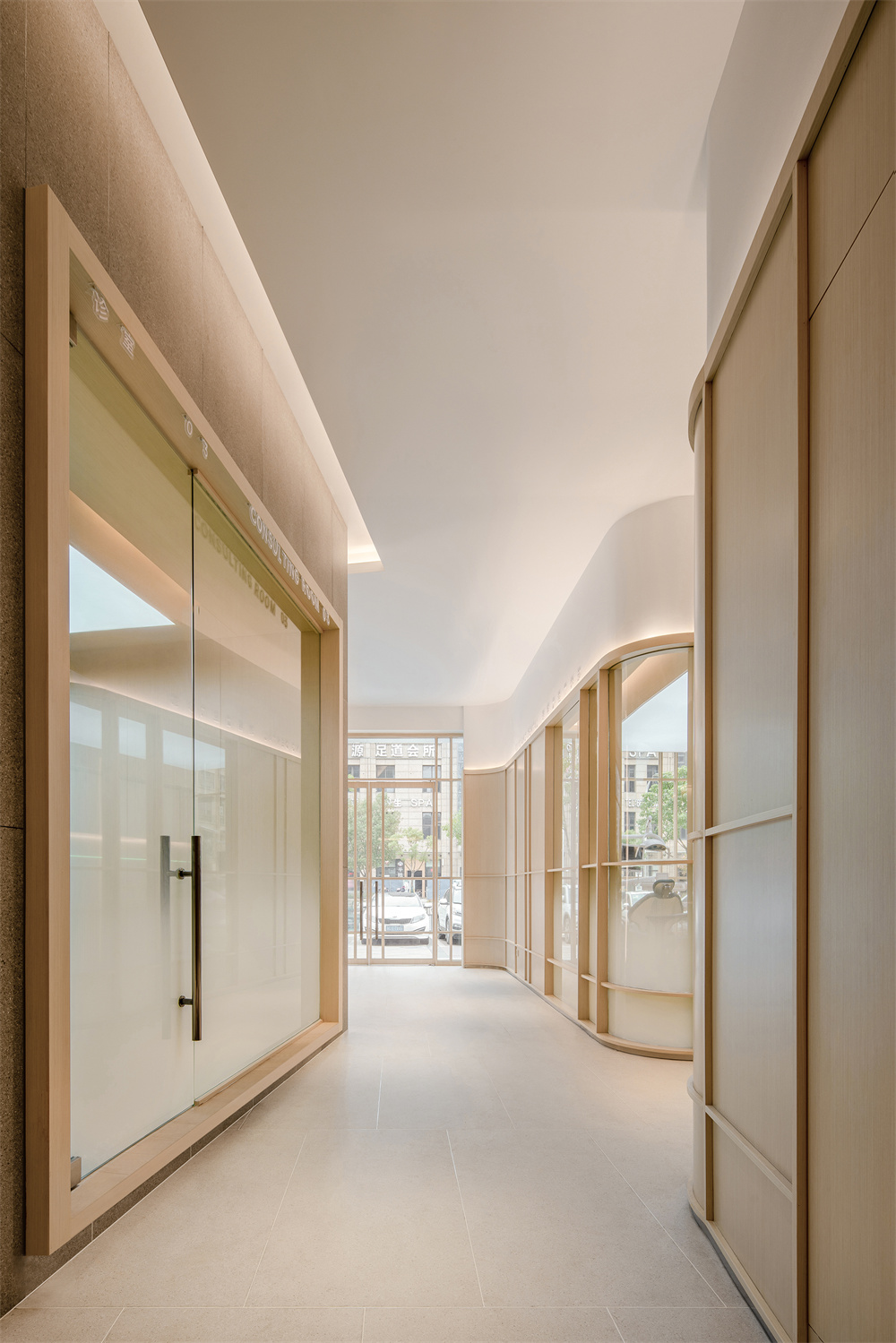 Dental Clinic Corridor Interior