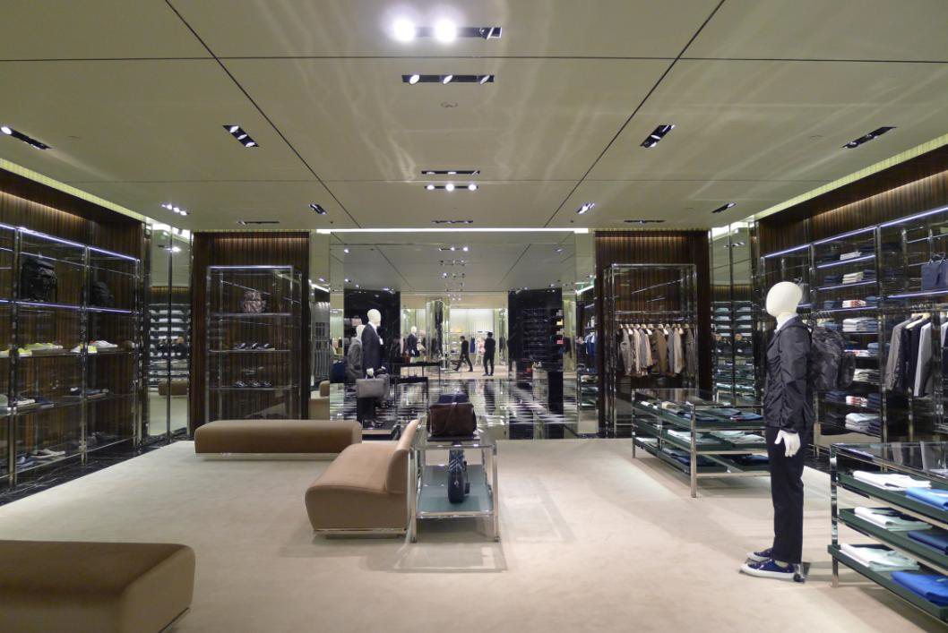 Prada Shop Interior Fit-out