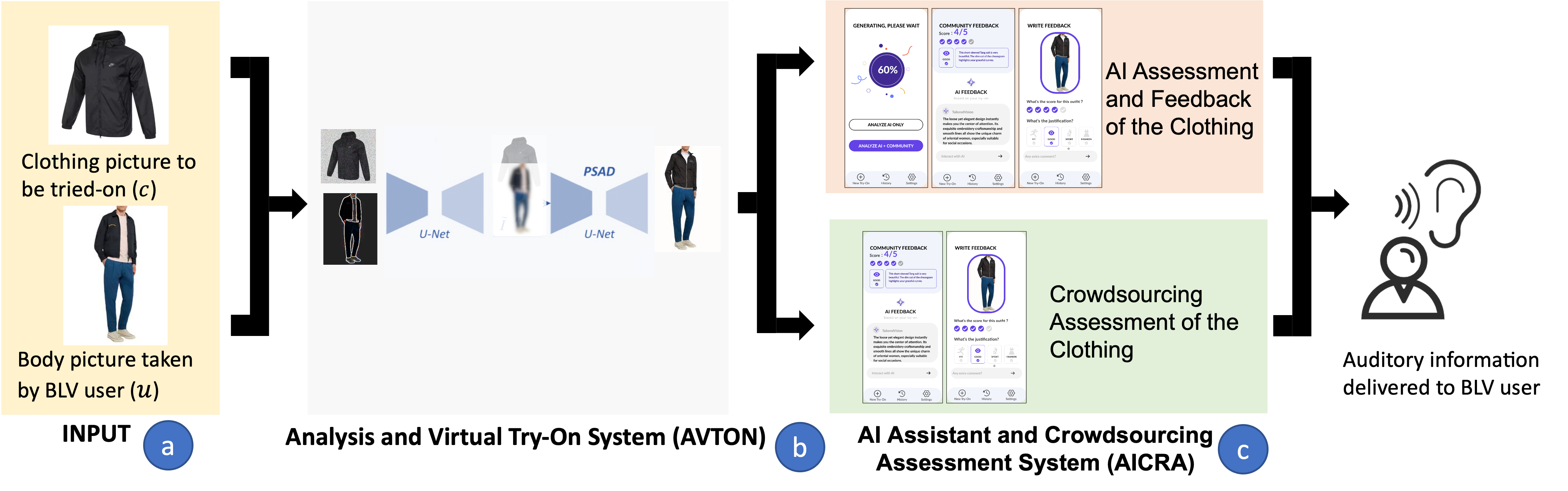 (Ongoing) TailoredVision: lmproving Online Clothing Shopping Experience for Blind andLow Vision Peop