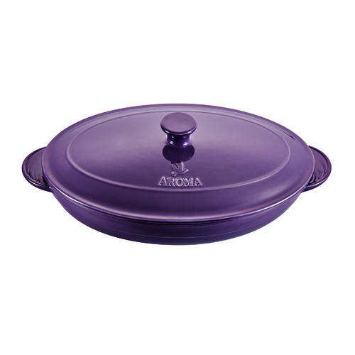 Oval Casserole 圆形烤盘-紫