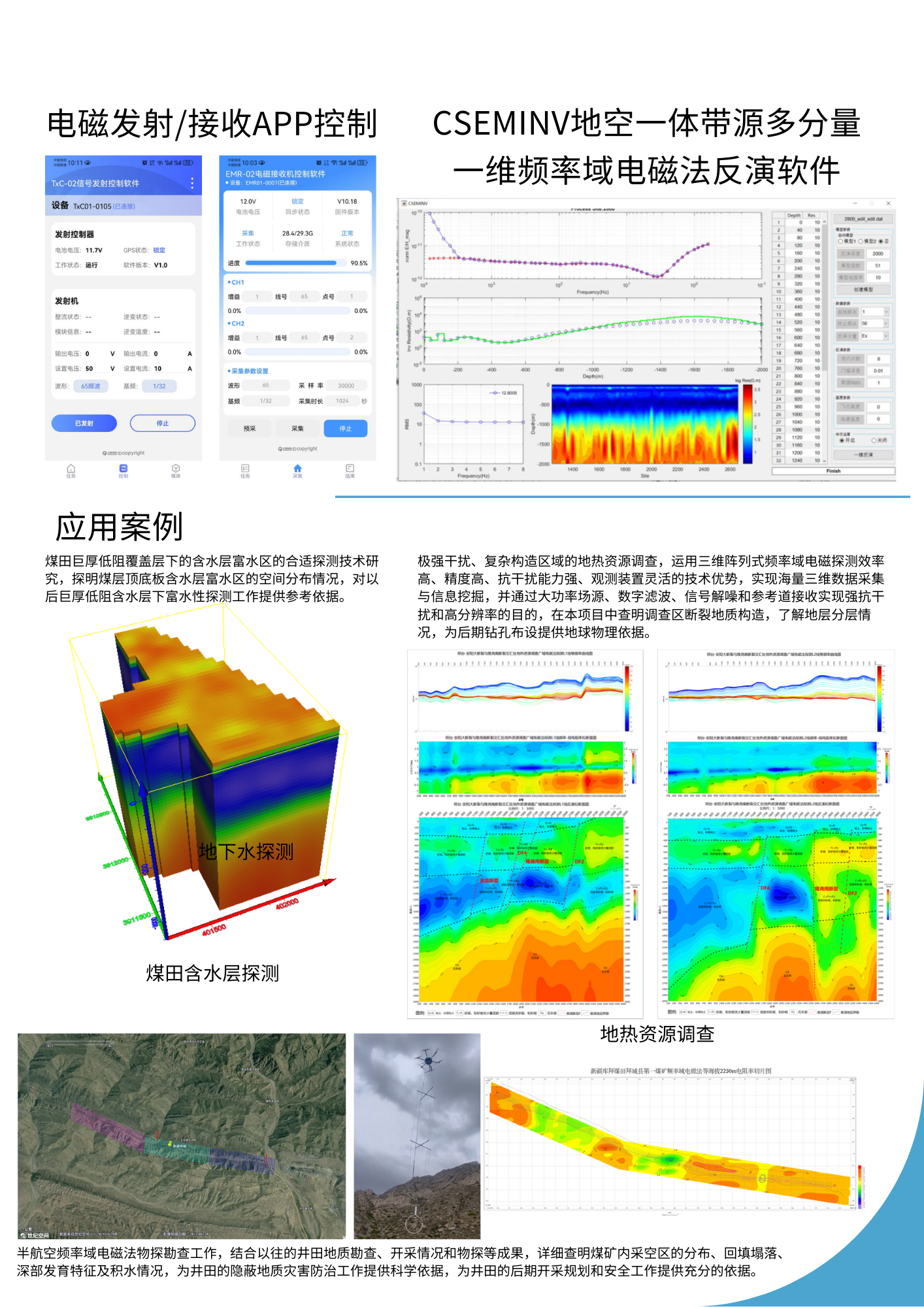 GeoEM-21空地一体化多功能电磁探测系统