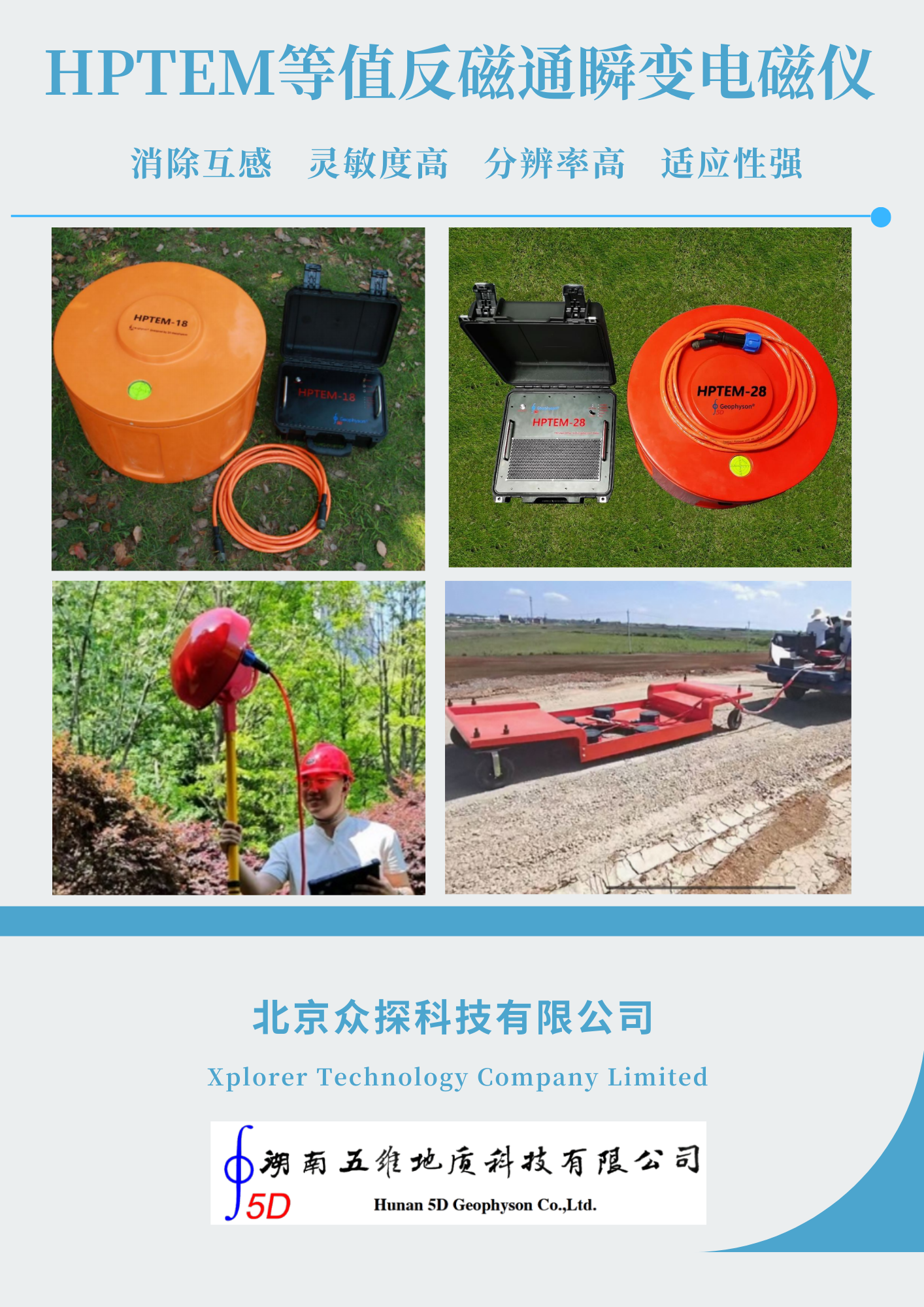 HPTEM-18/28等值反磁通瞬变电磁仪