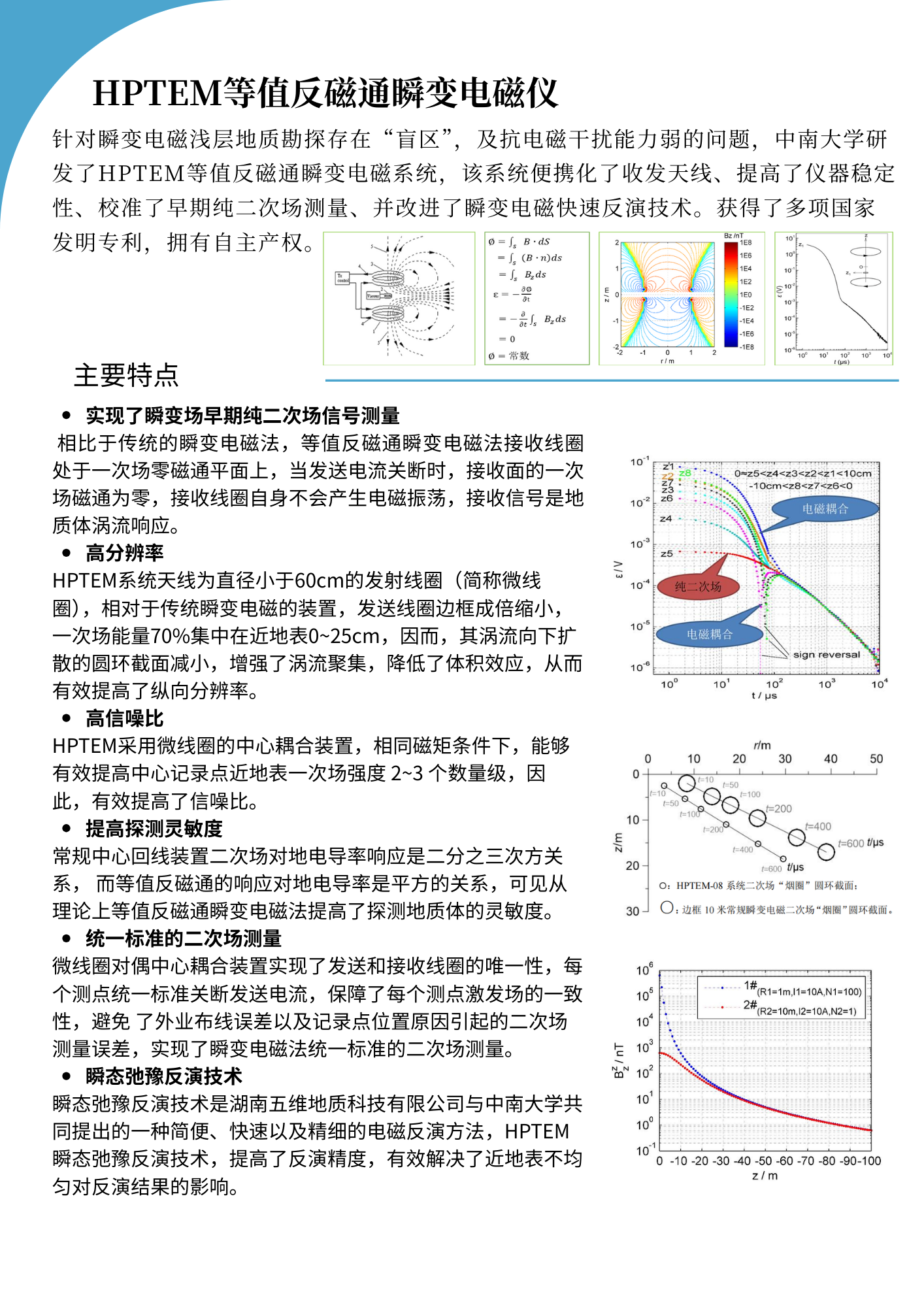 HPTEM-18/28等值反磁通瞬变电磁仪