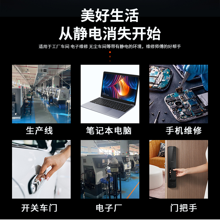 有/无线静电环