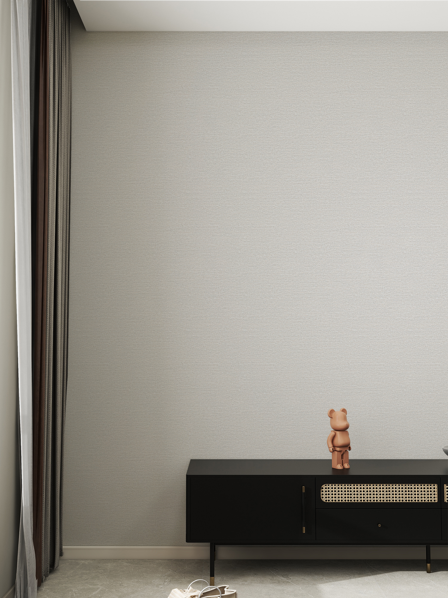 奶油棉麻/高精密系列设计款墙布