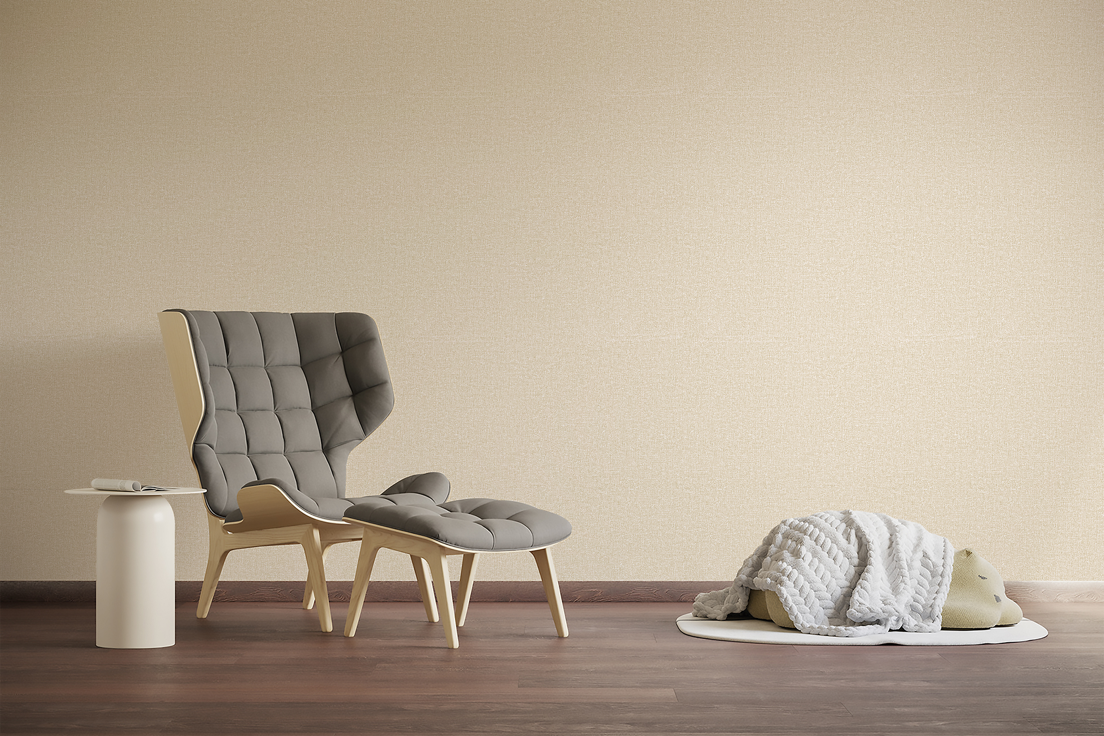 奶油棉麻/高精密系列设计款墙布