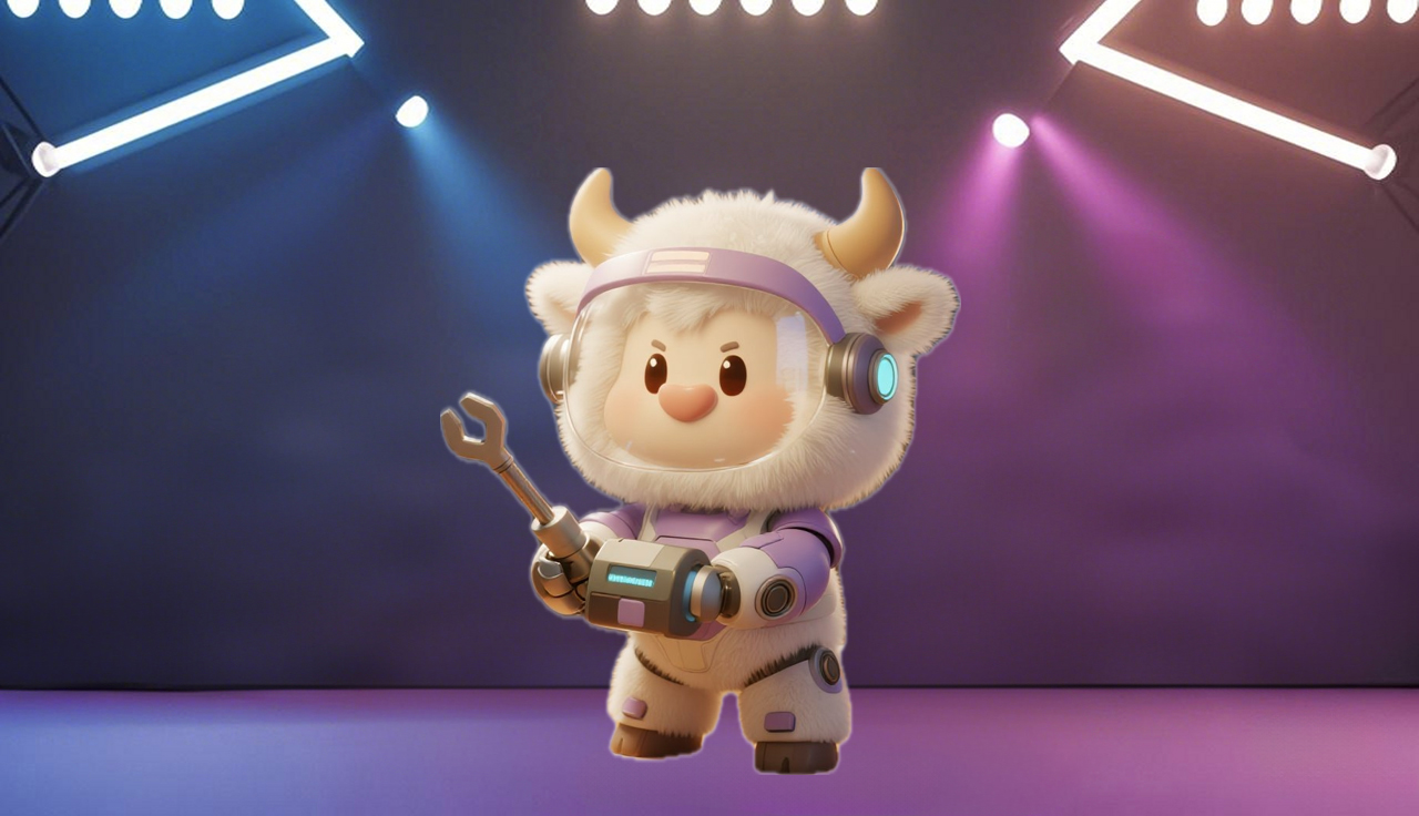 AI端侧严谨客服吉祥物