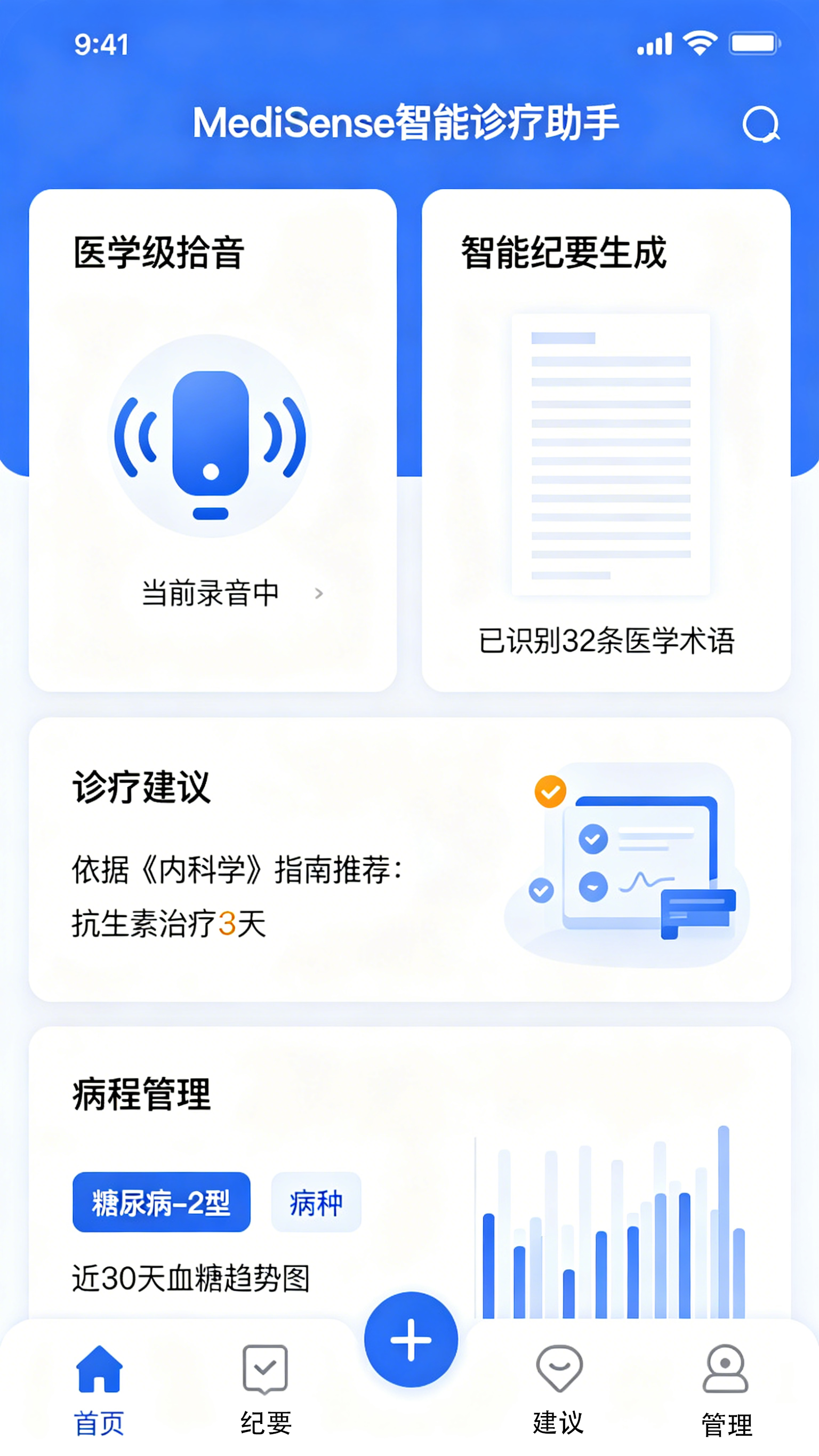 MediSense 医生智能诊疗助手