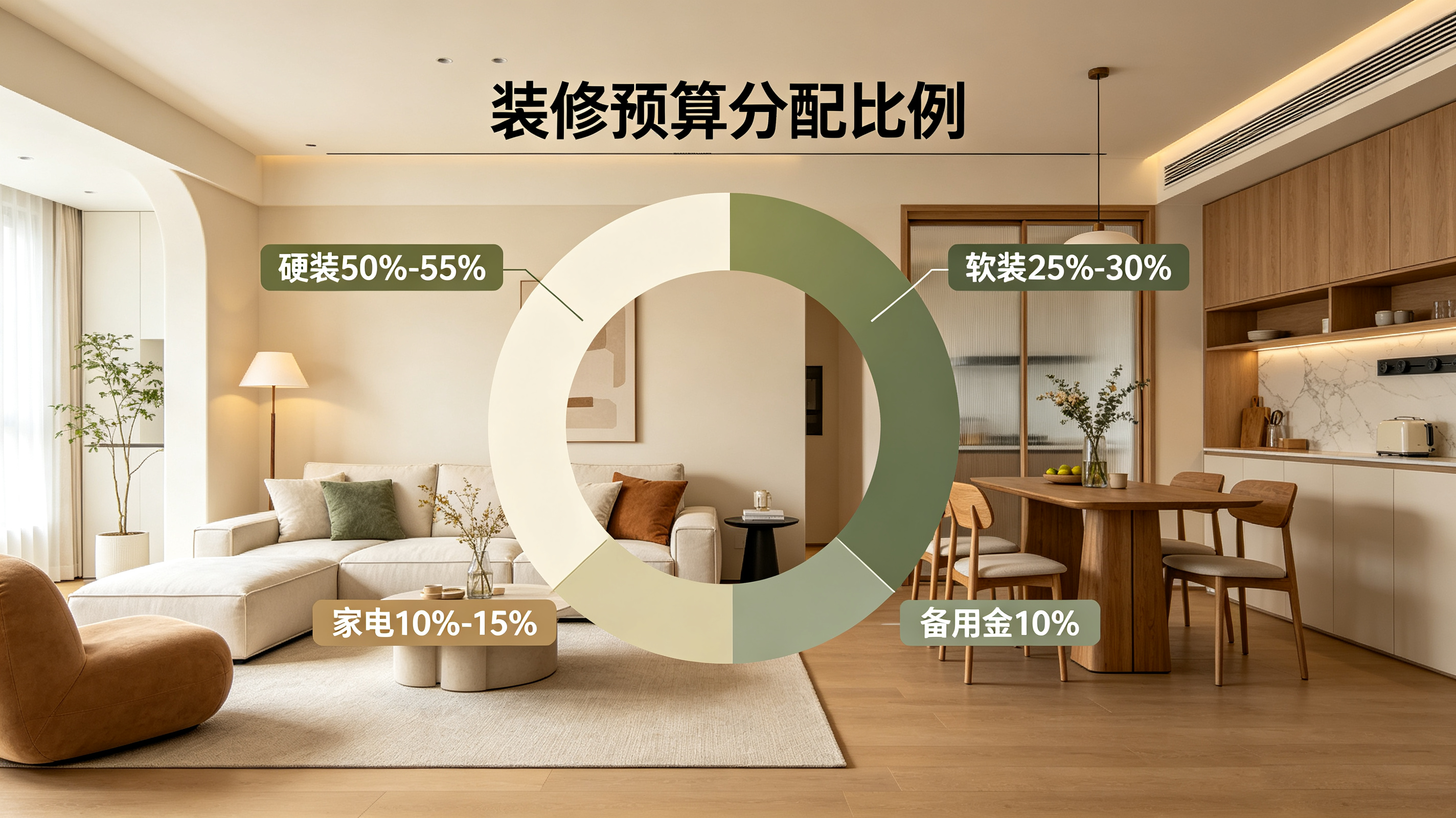 装修预算分配比例
