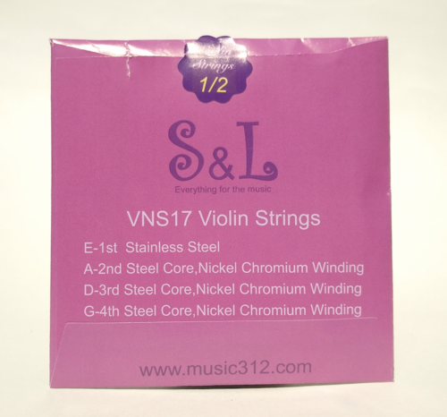 爱乐芬 S&L VNS 17 小提琴钢弦套装
