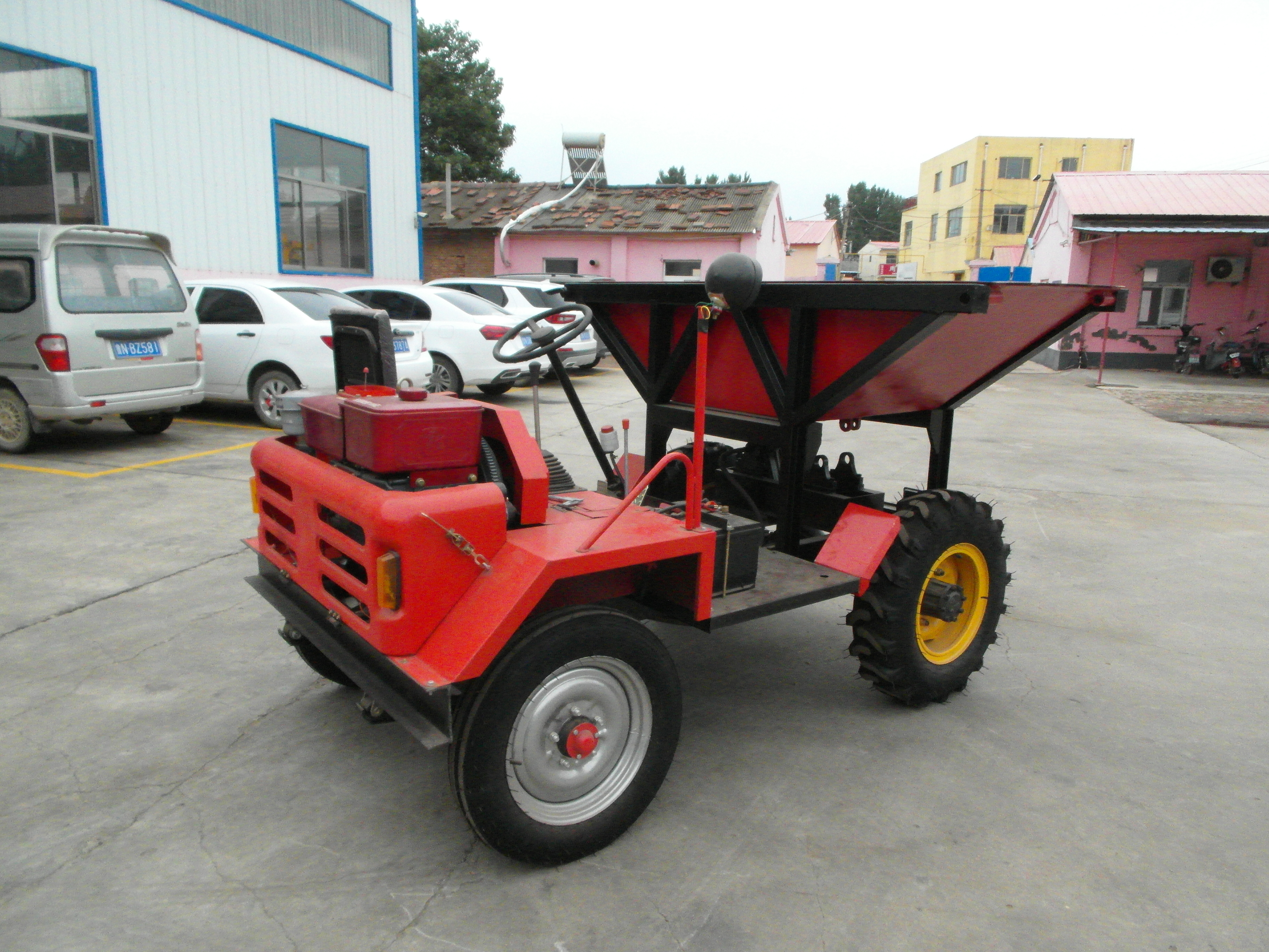 柴油四轮上料车