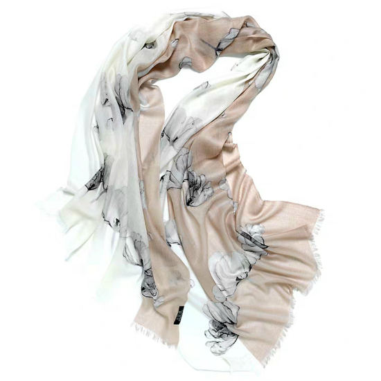 100% Pure Cashmere Shawl | SC-AOYH-6 | 2 Colors