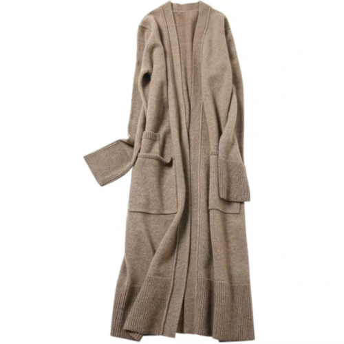 100% Cashmere Long Coat | RC-Y070L21-2 | 2 Colors