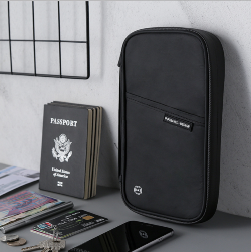 P.travel 新品上市杜邦纸TPU防水拉链 旅行收纳证件袋 RFID护照包