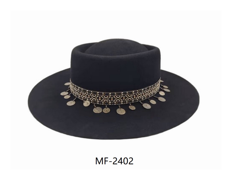 Woman fashion felt hat