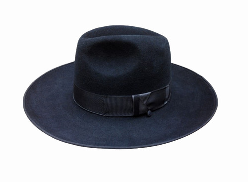 Premium Rabbit Fur Felt Jewish Hat