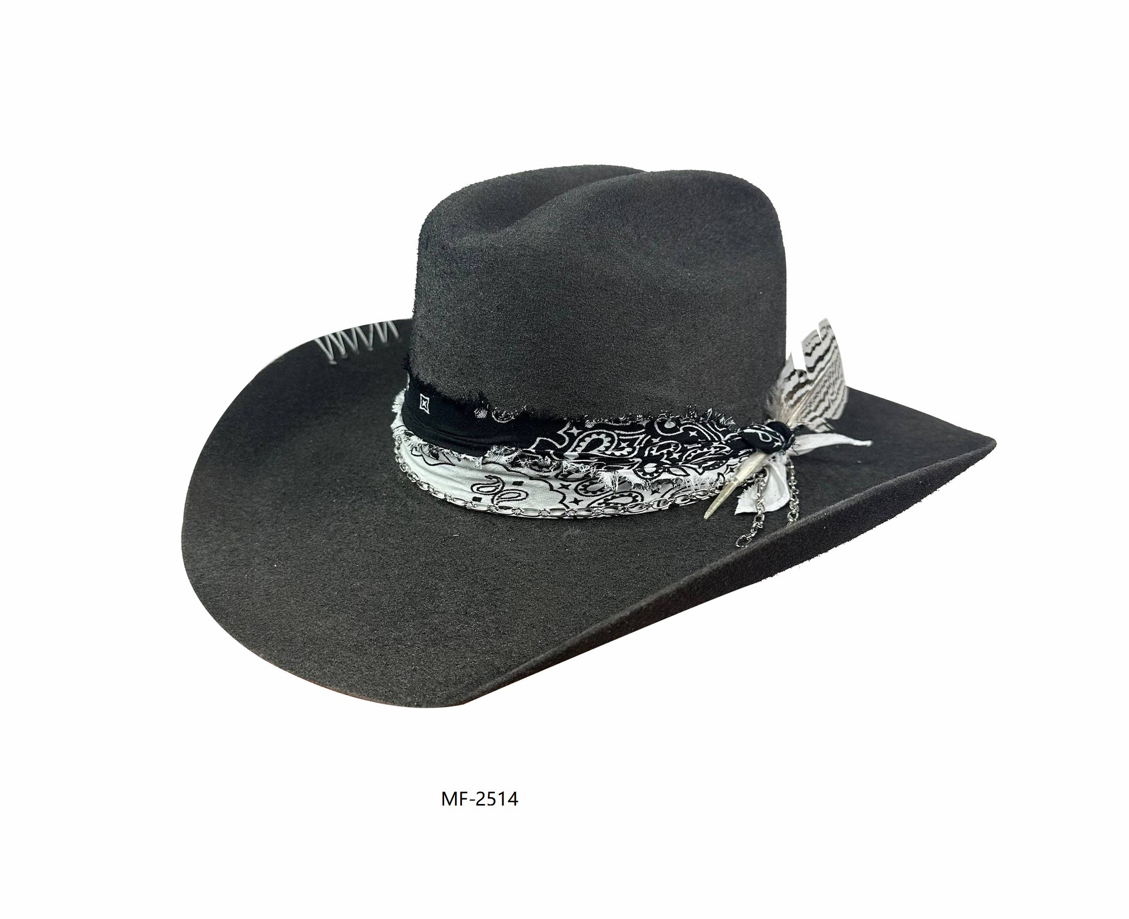 Pink Ombre Western Hat MF-2511