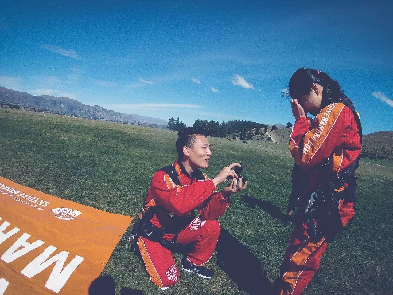 新西兰旅游求婚