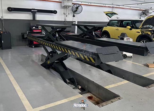 HD-3240A 4.0 ton  wheel alignment in ground type