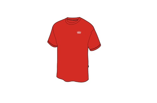 36047 House T-Shirt Red PX 学院服 红色