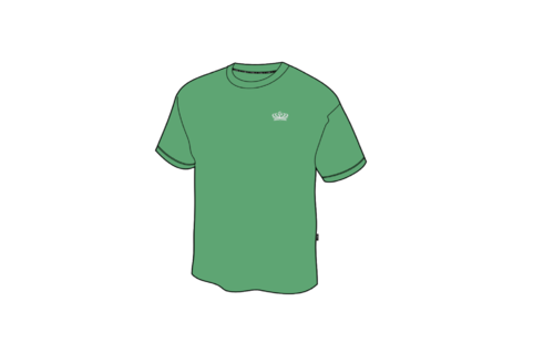 36017 House T-Shirt Green PX 学院服绿色