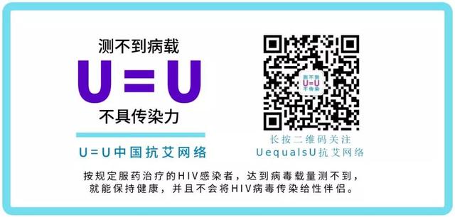 U=U中国抗艾网络微信二维码