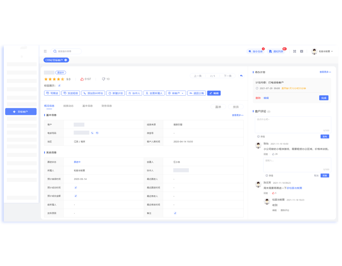 多维度效率评估 目标完成度 销售排行榜 人员工作量