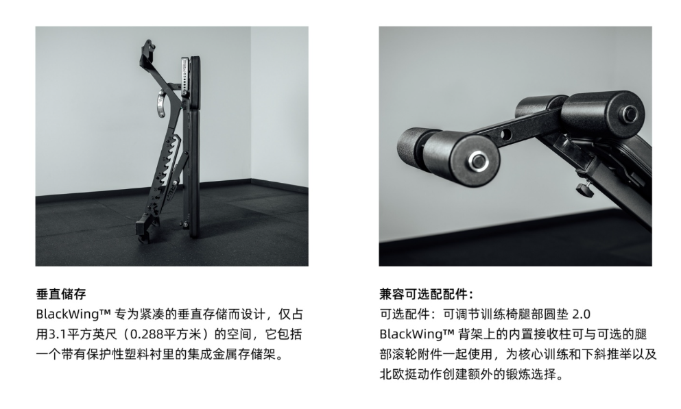 AB-5300 BLACKWING可调节训练椅