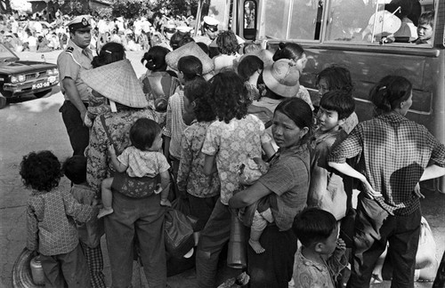 分批安排入住難民營, Arranged to stay in refugee , 1981