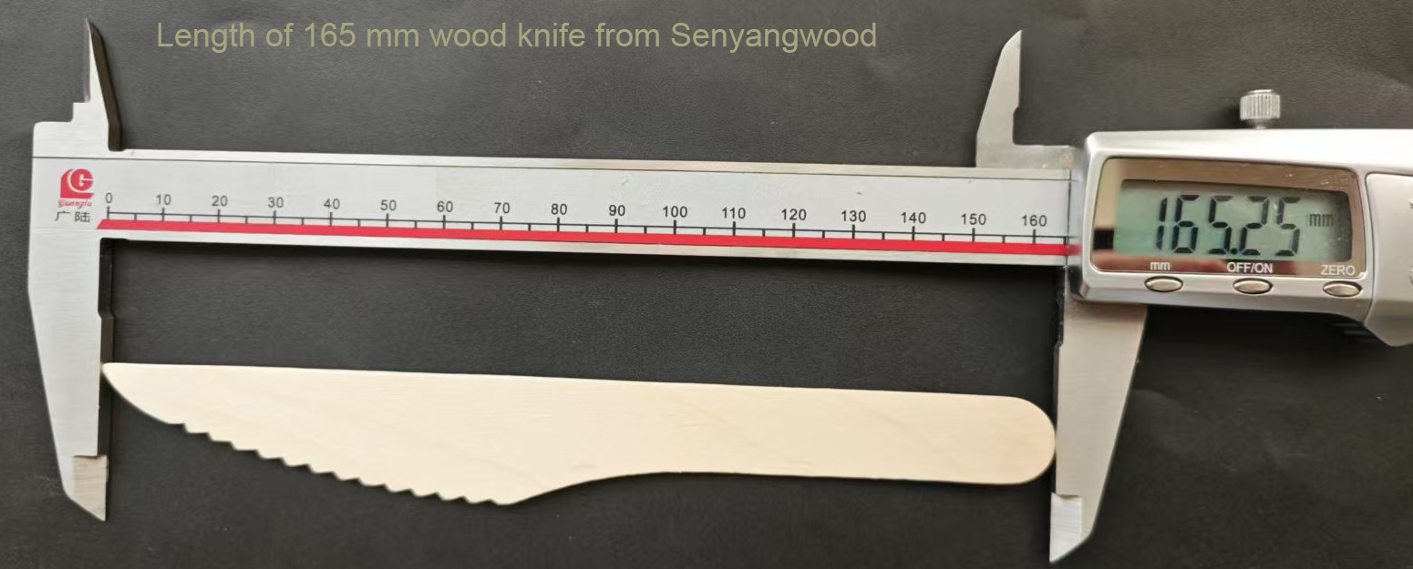 Wooden tableware cutlery sets with paper wrapper