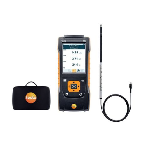 testo 440 标准有线连接热线风速套装