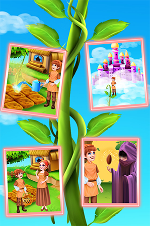 截图5.麦克和小精灵逃离巨人魔掌,回到了镇上4.