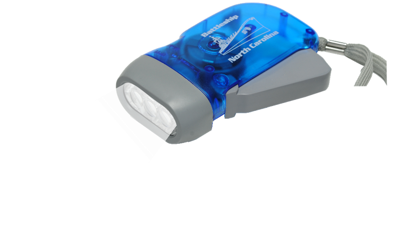 3 LED Hand-Pressure power 3LED手压发电电筒