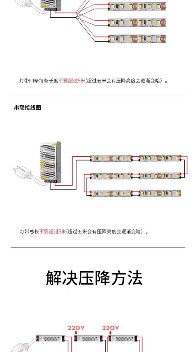 错层发光灯带线