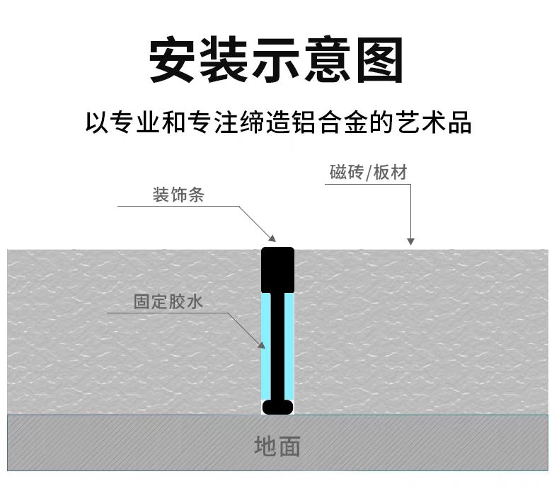 实心T型收边条