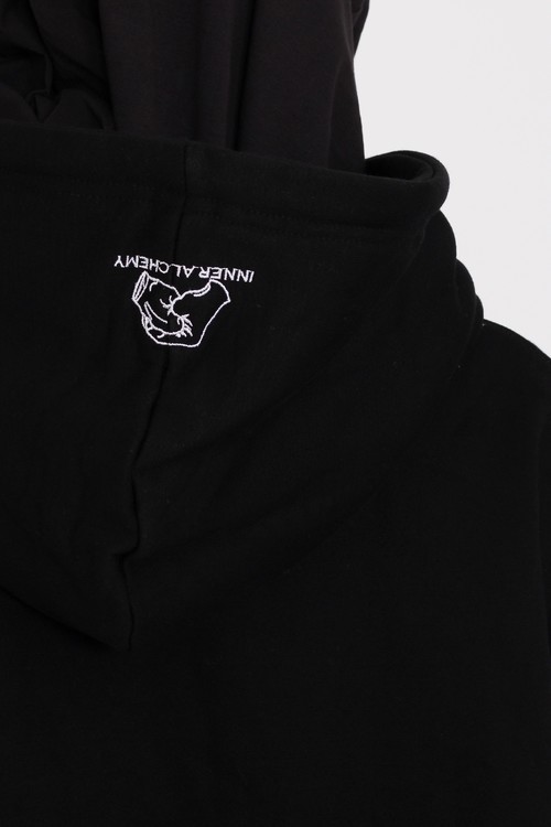 inner alchemy G box logo hoodie