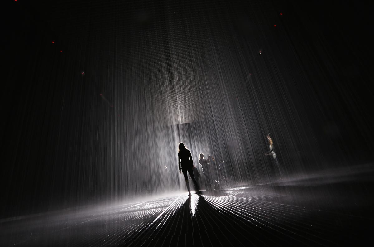 国外创意互动装置案例“Rain Room” - 易试互动