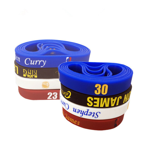 debossed embossed silicone for wristband custom for men kids personalized supply wholesale