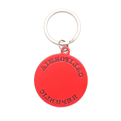 oem sgs approved promotional custom enamel wholesale keychain personalised keyring custom key rings 