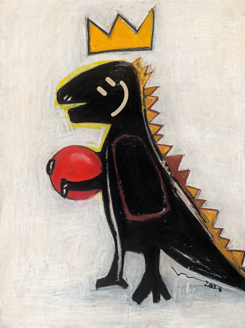Untitled Salute to Jean- Michel Basquiat