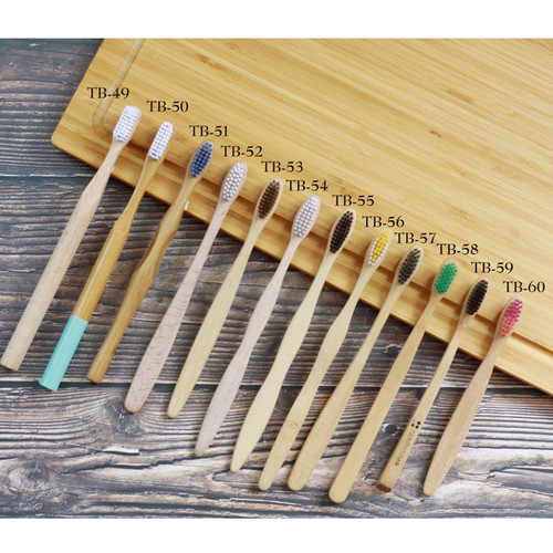 Raw bamboo, log toothbrush