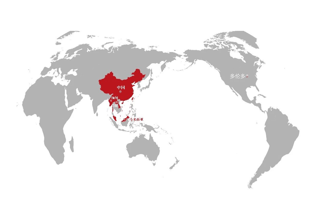 （骄阳兰多全球版图）