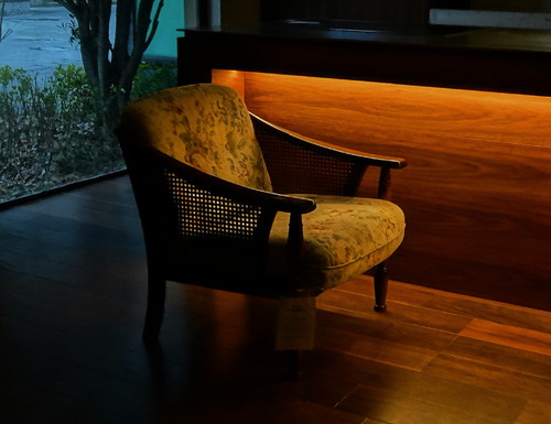 ☻ [已售·纯展示] 新中古·TRS Karimoku カリモク  藤编复古单人椅一对很有“旧上海”的风韵