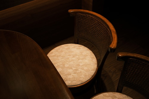 ☻ [已售·纯展示] 新中古·TRS Karimoku カリモク 旧标 一桌二椅
