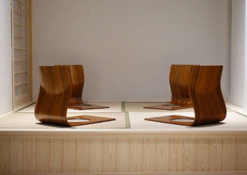 ☻ [已售·纯展示] 新中古·TRS 天童木工 Tendo 榻榻米椅轻薄可收纳型✖️4