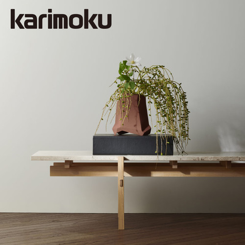 karimoku日本进口casestudy丹麦设计师款大理石实木茶几高级北欧
