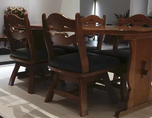 ♣ 新中古·TRS在售品 Karimokuカリモク Rustic系列一桌四椅 (绝版)